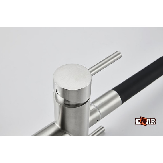 Смеситель для кухни Emar ЕС - 3015 Satin, Цвет производителя: satin - фото 19