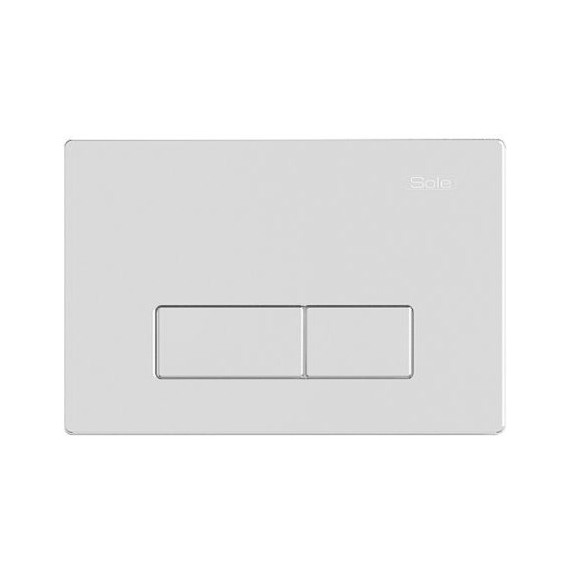 Кнопка смыва Sole 097H Chrome - фото 