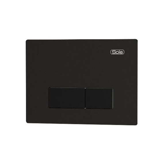 Кнопка смыва Sole 097H black - фото 2