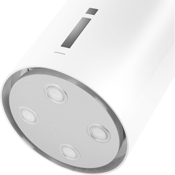 Вытяжка Maunfeld Lee Isla (sensor) 39 White - фото 4