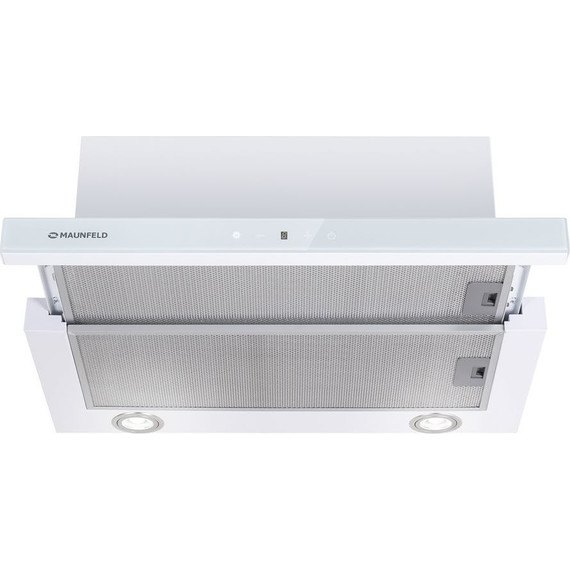 Вытяжка Maunfeld TS Touch 50 Glass White (белое стекло) - фото 3
