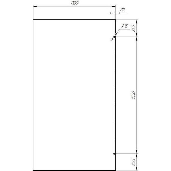 Душевая перегородка Радомир Walk-in 110 см (стекло 8 мм) с кронштейном в комплекте, хром/матовое - фото 3