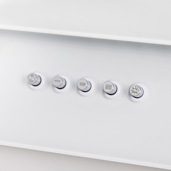 Вытяжка Maunfeld Wind Push 60 Glass White (белое стекло) - фото 8