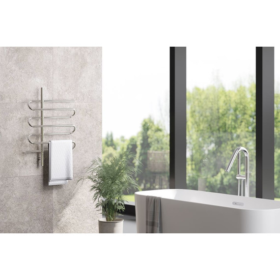 Полотенцесушитель электрический Сунержа Эпатаж 3.0 П7 800x600 мм 00-5851-8060 R - фото 9