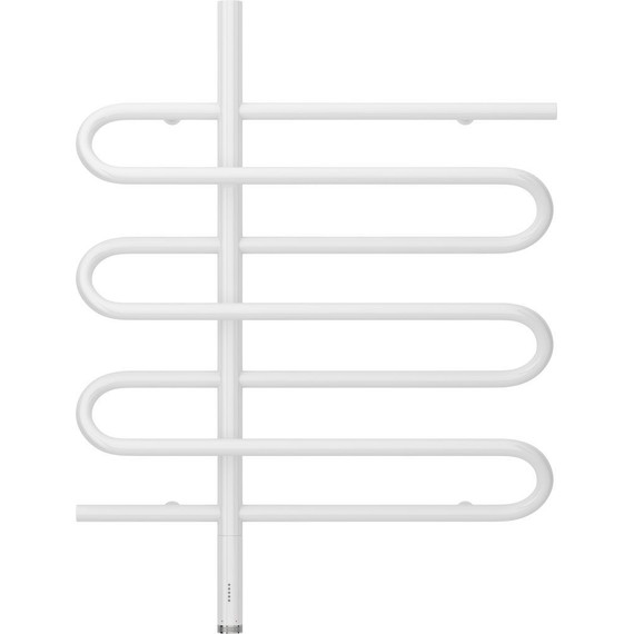 Полотенцесушитель электрический Сунержа Эпатаж 3.0 П7 800x600 мм 12-5850-8060 L, белый - фото 2