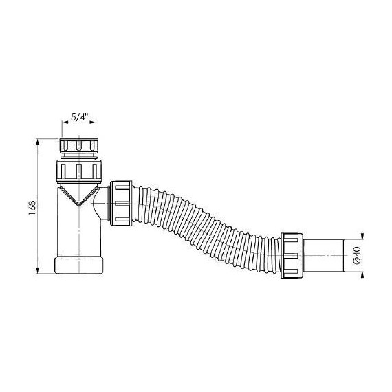 Сифон для умывальника Pestan Bettoserb 125311 - фото 2