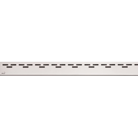 Решетка для трапа AlcaPlast Hope-950L 95 см, нержавеющая сталь, хром глянцевый - фото 