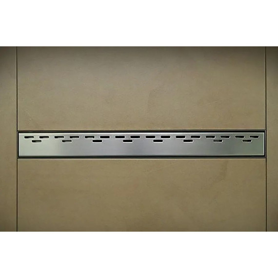 Решетка для трапа AlcaPlast Hope-750M 75 см, нержавеющая сталь, хром матовый - фото 2