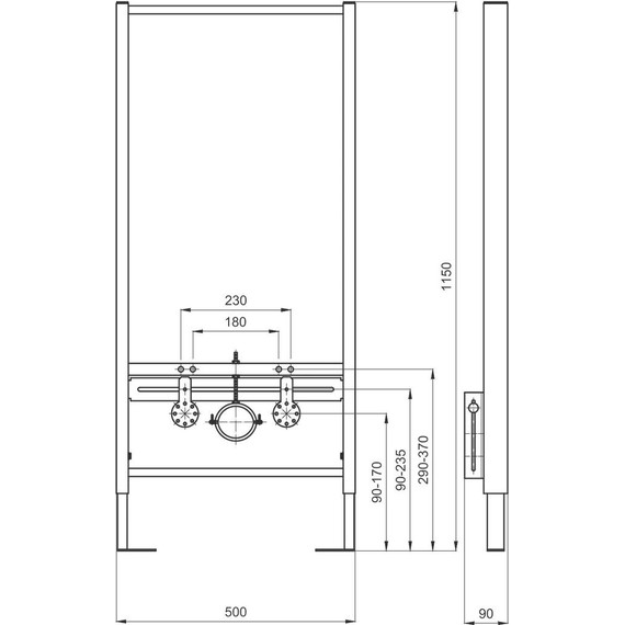 Инсталляция для биде Aquatek Standart INSB-0000001 - фото 3