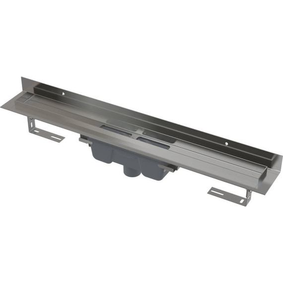 Трап AlcaPlast 115 см APZ1016-1150, нержавеющая сталь, Цвет производителя: хром, Размер трапа: 1150 - фото 