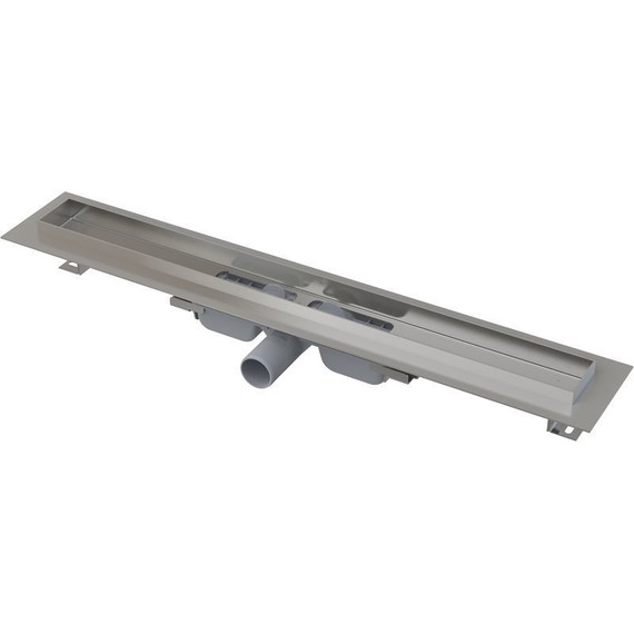 Трап AlcaPlast 115 см APZ106-1150, нержавеющая сталь, Цвет производителя: хром, Размер трапа: 1150 - фото 