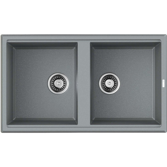 Кухонная мойка Omoikiri Tedori 86-2 GR 4993572, leningrad grey, Цвет производителя: Leningrad Grey - фото 