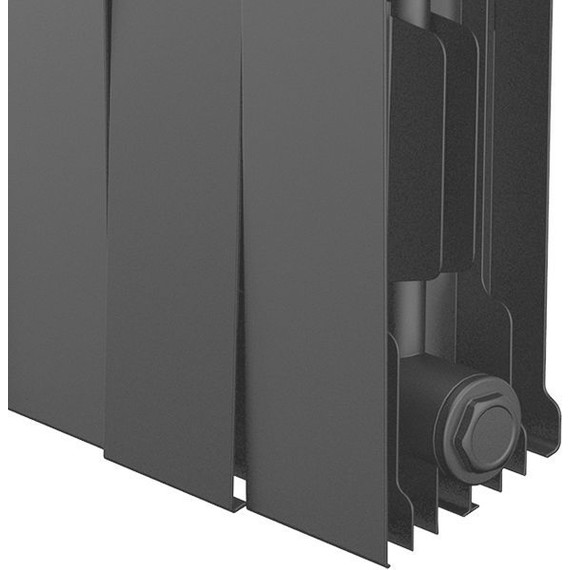 Радиатор Royal Thermo Piano Forte 200 Noir Sable 1440х280 мм (18 секций) - фото 2