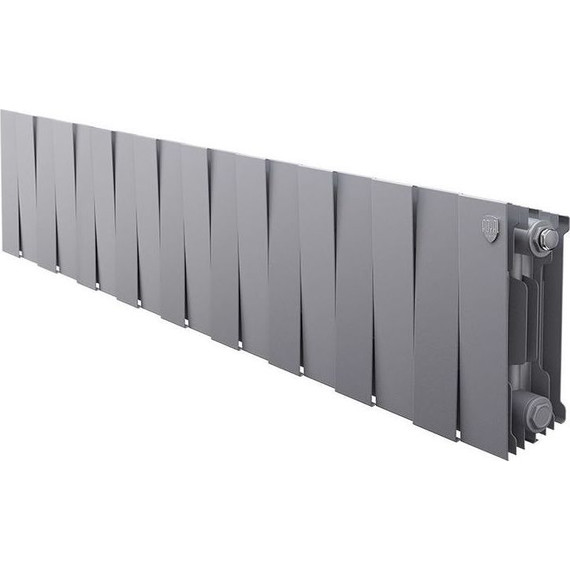 Радиатор Royal Thermo Piano Forte 200 Silver Satin 1440х280 мм (18 секций) - фото 