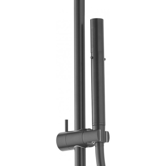 Душевая стойка Cezares ECO-CVD-NOP, чёрный матовый, Цвет производителя: чёрный матовый - фото 3