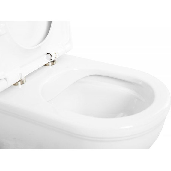 Унитаз-компакт безободковый Cezares Giubileo CZR-165-CPR - фото 7