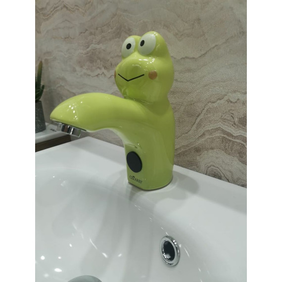 Смеситель для раковины электронный Cezares Baby CZR-ELS-BABY-W0, зеленый - фото 4