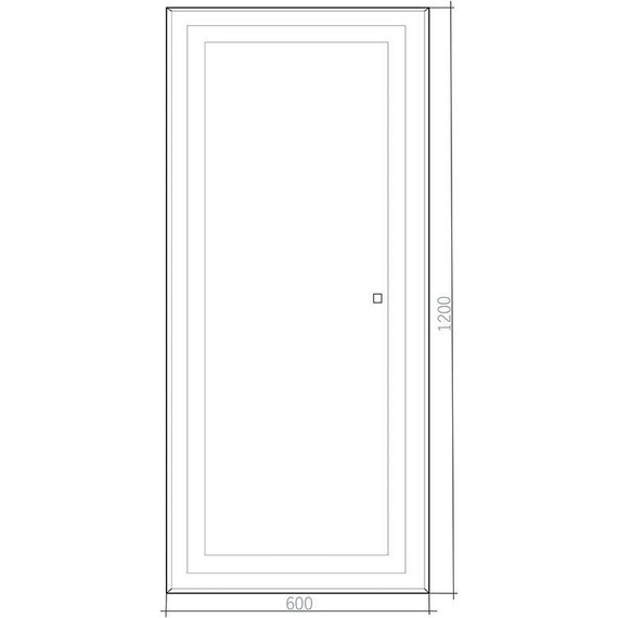 Зеркало Azario Лира 60 см - фото 4