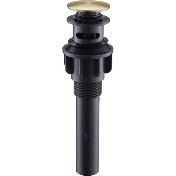 Донный клапан BelBagno BB-PCU-03-BORO, брашированное золото - фото 