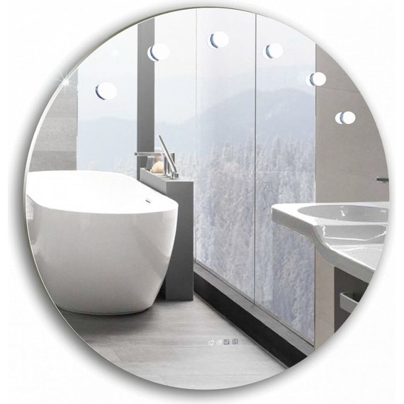 Зеркало Azario Nicole Led 100 см - фото 2