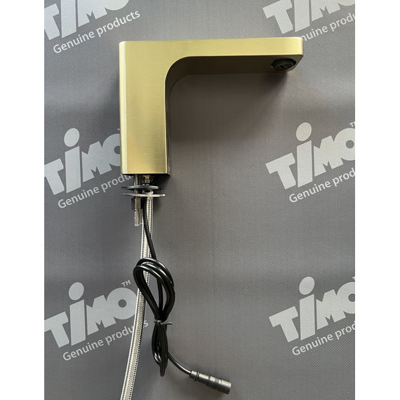 Смеситель для раковины сенсорный Timo Torne 4313/17F, золото матовое - фото 2