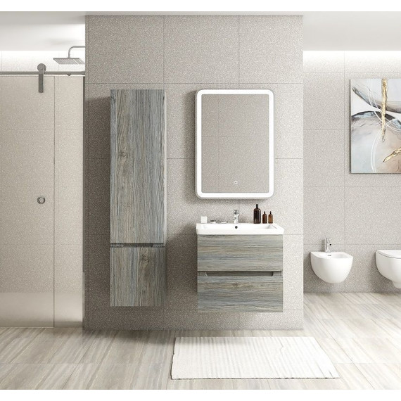 Пенал подвесной Art&Max AM-Techno-1600-AC-SO-LW635-L 40 см, сосна - фото 3