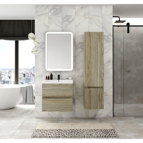 Пенал подвесной Art&Max AM-Techno-1600-AC-SO-LW823-R 40 см, дуб мелфорд - фото 3