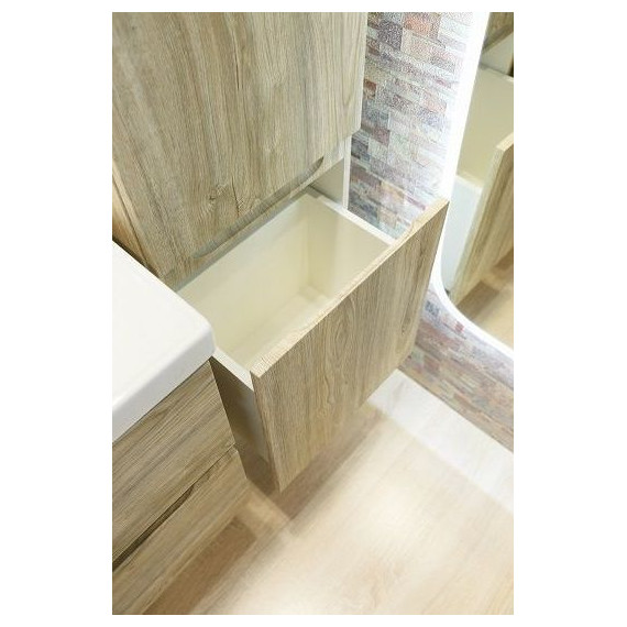 Пенал подвесной Art&Max AM-Techno-1600-AC-SO-LW823-R 40 см, дуб мелфорд - фото 6