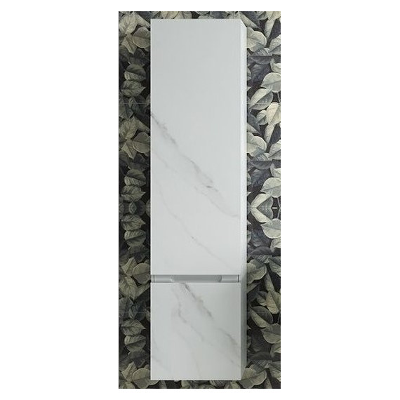 Пенал подвесной Art&Max AM-Techno-1600-AC-SO-MR960-L 40 см, монти мрамор - фото 