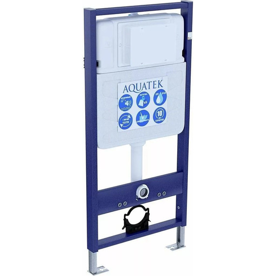 Инсталляция Aquatek Standart 50 INS-0000012 с подвесным унитазом Ideal Standard Eurovit Rimless K881201 - фото 10