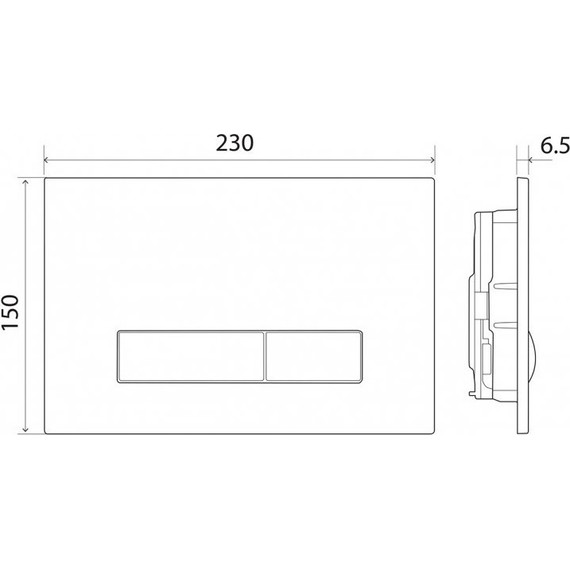 Инсталляция BelBagno BB002-80 с подвесным унитазом BelBagno Uno BB3105CHR/SC - фото 16