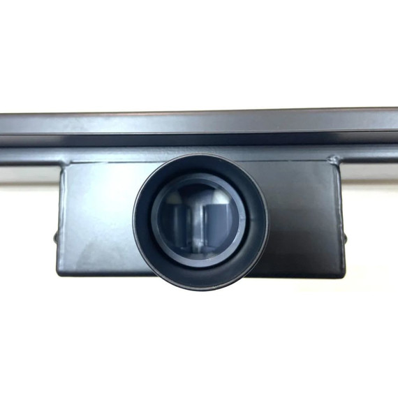 Трап Haiba 60 см HB93600-7, нержавеющая сталь, чёрный матовый - фото 4