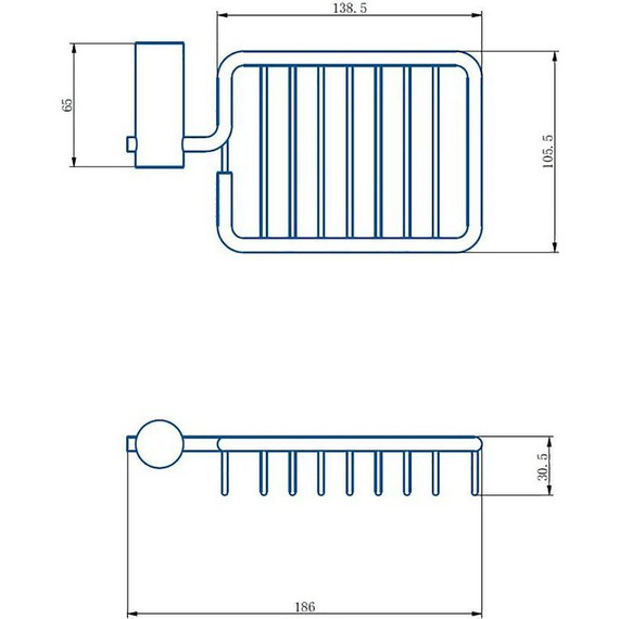 Мыльница Haiba HB8402-1 - фото 2