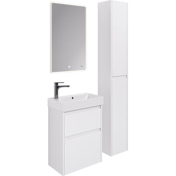 Пенал универсальный Dreja Slim 30 см 99.0406, белый глянцевый - фото 11