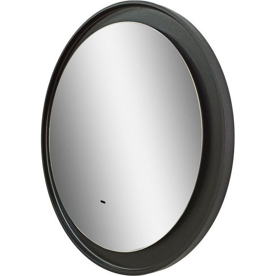 Зеркало Art&Max Napoli Led 80 см AM-Nap-800-DS-F, черный матовый - фото 6