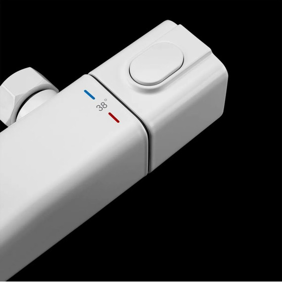 Душевая стойка с термостатом Gappo G2491-8, белый, Цвет производителя: белый - фото 7