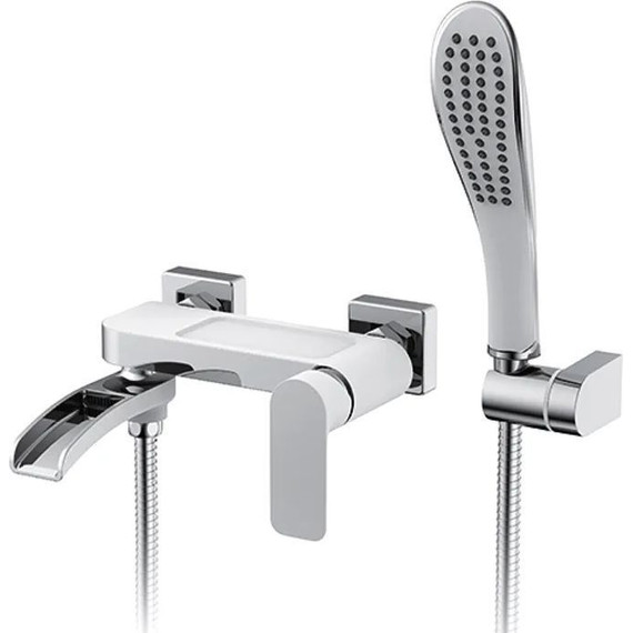 Смеситель для ванны Gappo G3248-8, белый/хром - фото 