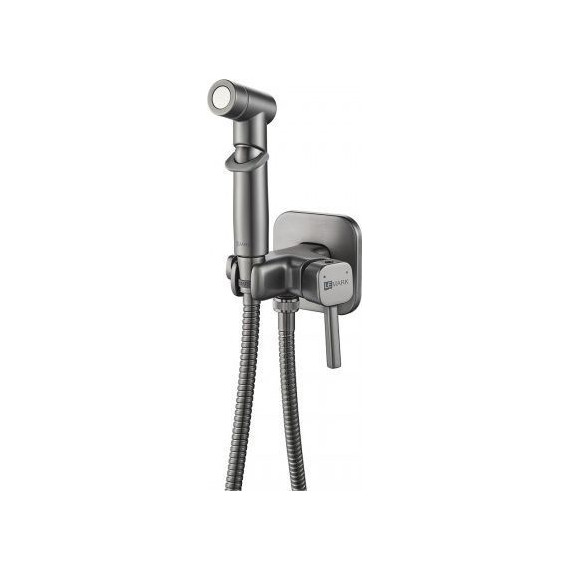 Набор для гигиенического душа Lemark Solo LM7165GM, графит - фото 