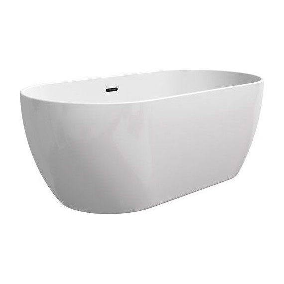 Ванна отдельностоящая Ravak Freedom O 169х80 см XC00100032 (чёрный слив) - фото 4