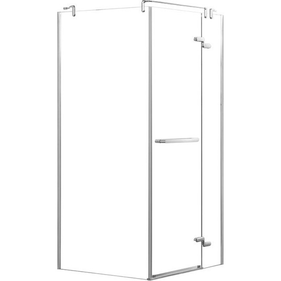 Душевое ограждение Azario Montreal AZ-NWG1231-R 90х90 см (стекло 8 мм) алюминий/прозрачное - фото 2