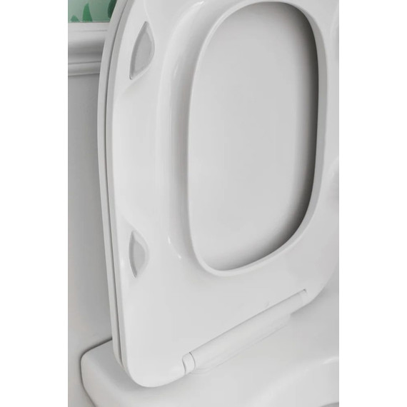 Сиденье с крышкой для унитаза Jacob Delafon Modern Life микролифт E77168-0 - фото 2