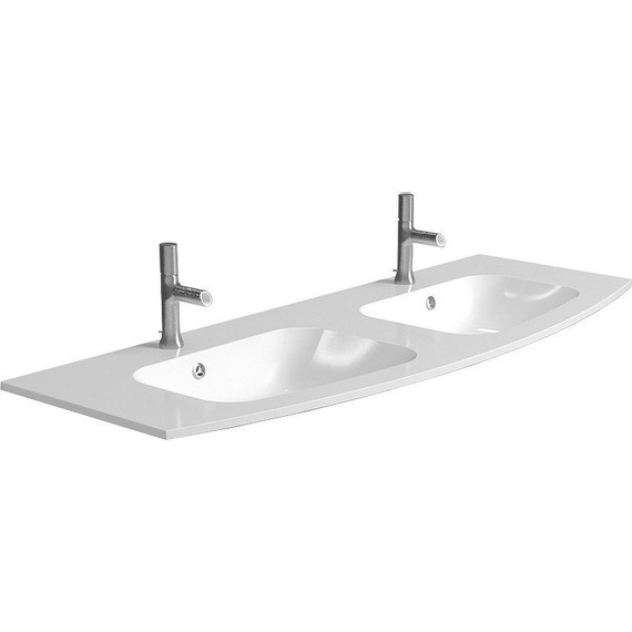 Тумба подвесная с раковиной Jacob Delafon Nona 140 см EB1891RU-442, серый антрацит (раковина из искусственного мрамора EB1883RU-00) - фото 4