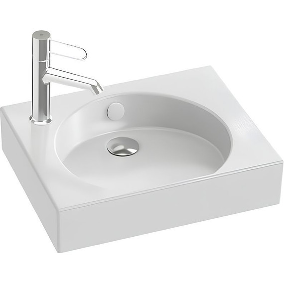 Раковина подвесная Jacob Delafon Odeon Rive Gauche 45 см EGN112-00 - фото 