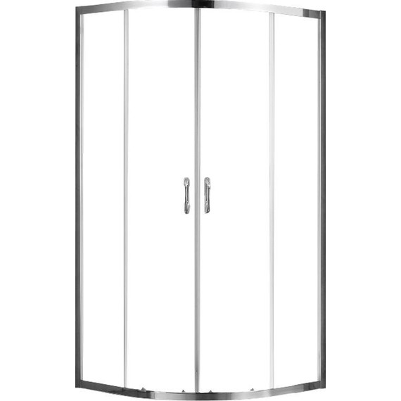 Душевое ограждение Azario Milton 100х100 см AZ-ND2142 1000, хром/прозрачное - фото 