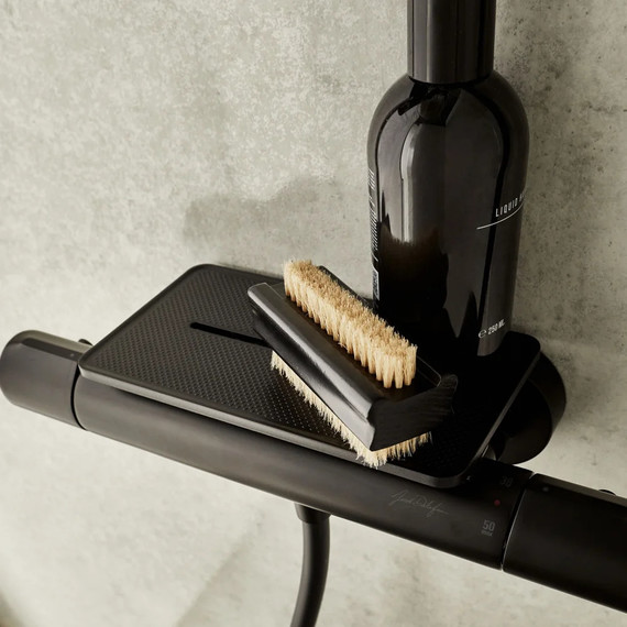 Смеситель для душа с термостатом Jacob Delafon Metro E21767-BL, черный матовый - фото 3