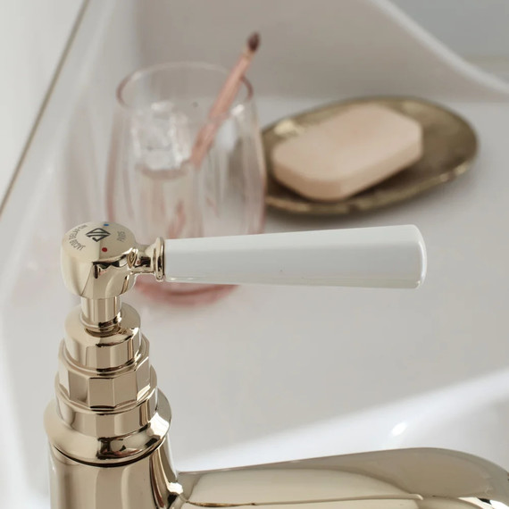 Смеситель для раковины Jacob Delafon Cleo 1889 E24307-BGG, золото - фото 2