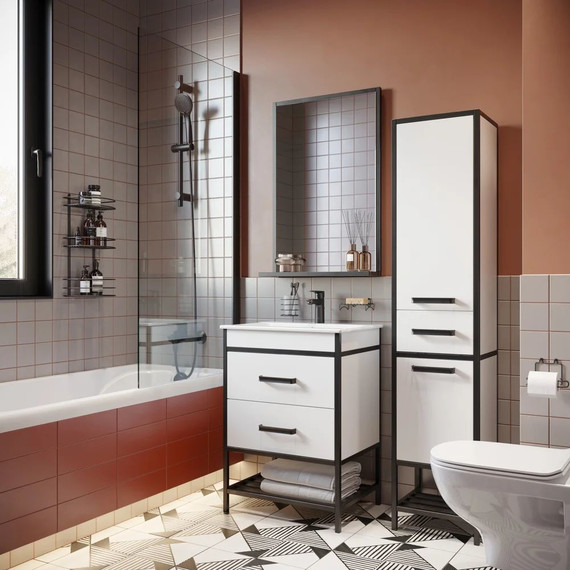 Смеситель для раковины Jacob Delafon Oscar E29842-BL, черный матовый - фото 3