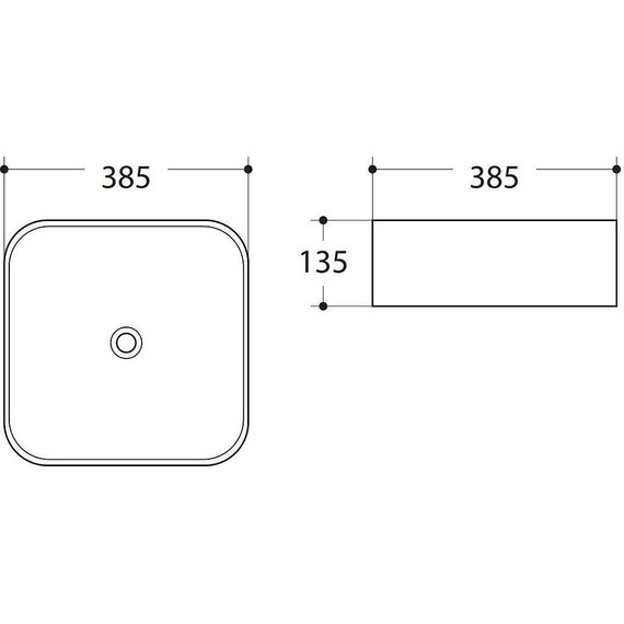 Раковина-чаша Art&Max 38 см AM-78110-MB, черный матовый - фото 2