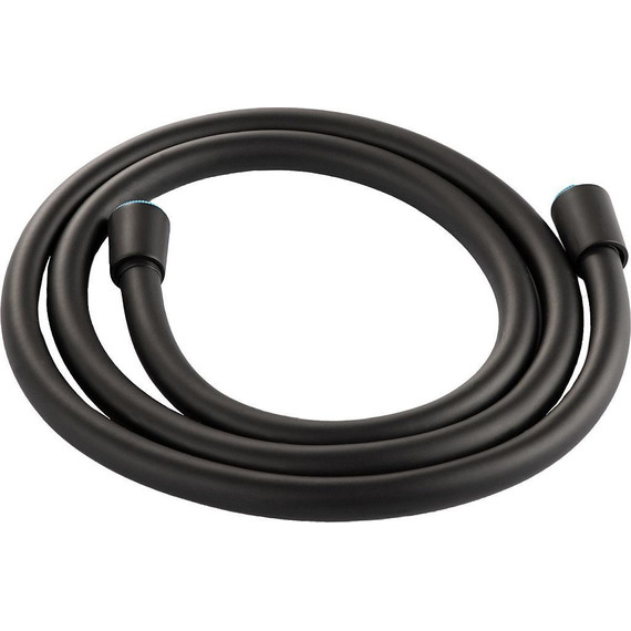 Душевой шланг WasserKraft 1500 мм A242, черный матовый - фото 