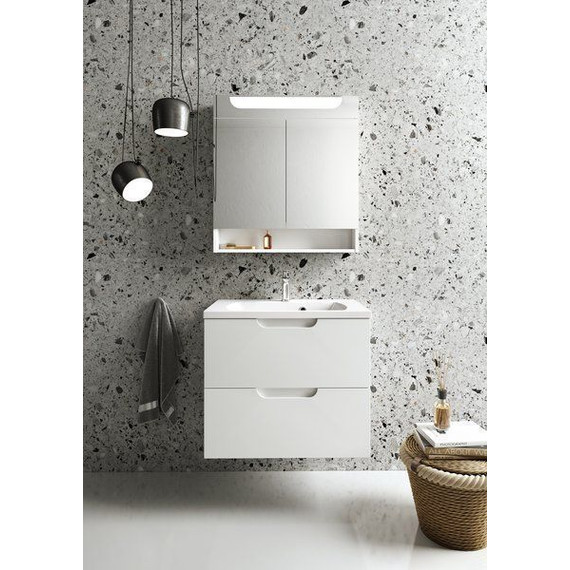 Зеркало-шкаф Ravak Classic II 70 см X000001470, белый - фото 3